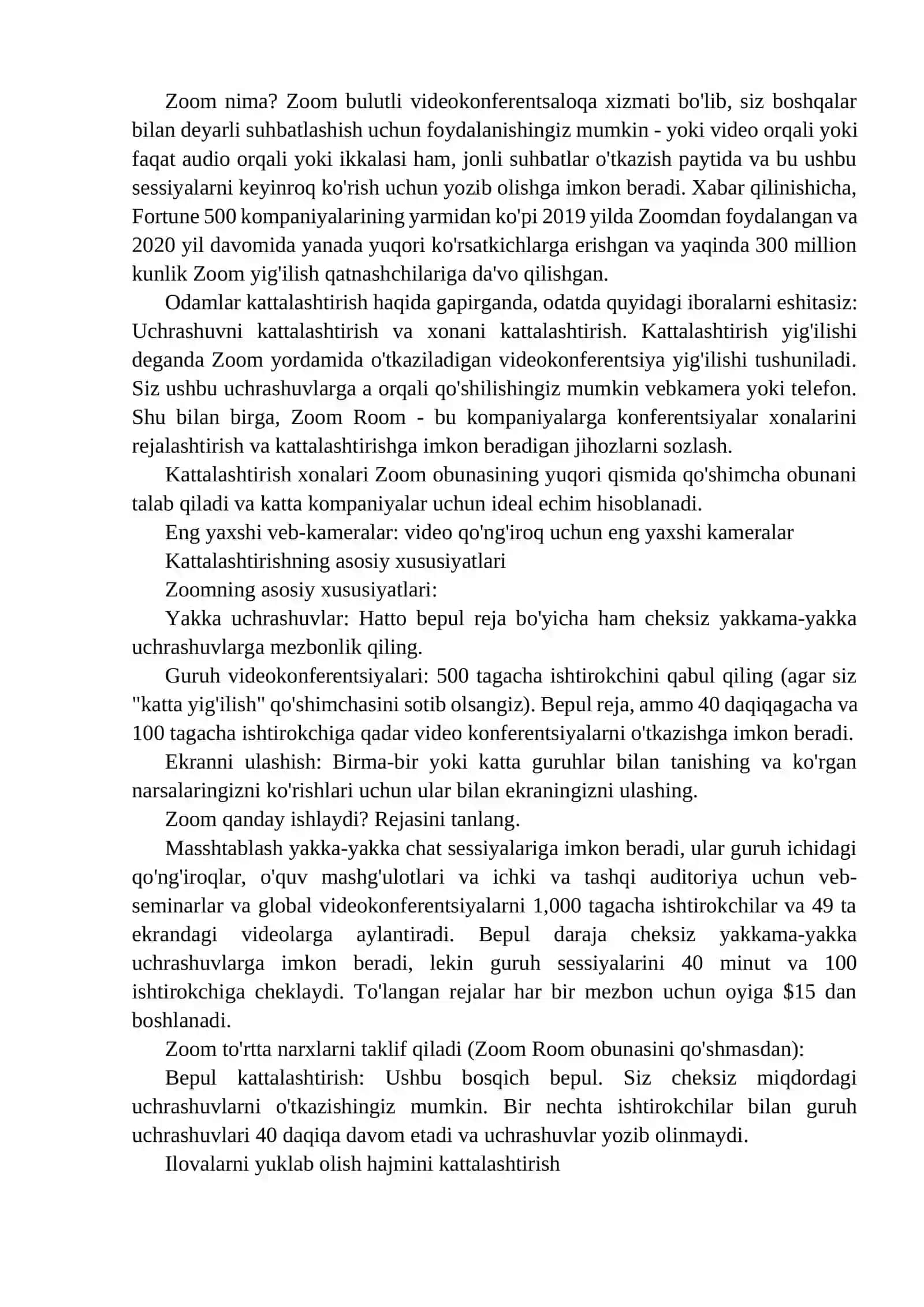 15-Amaliy mashg`ulot. Vebinar va ZOOM platformalarida ishlash asoslari 4