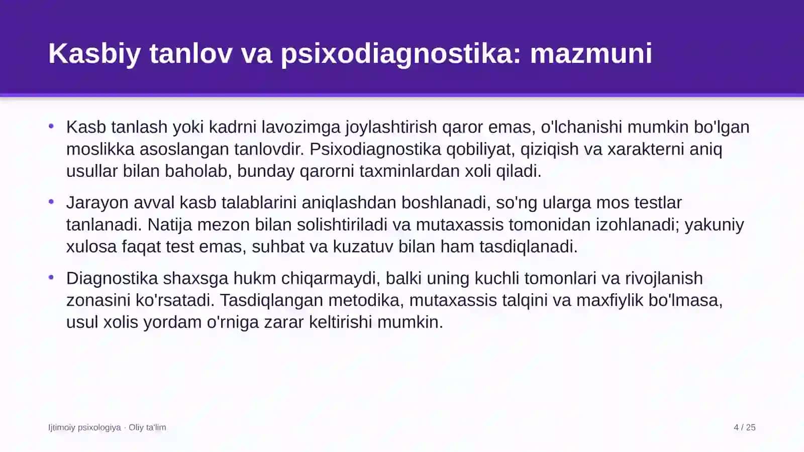 Shamol elektr stansiyalarida kasbiy tanlov va psixodiagnostika 4