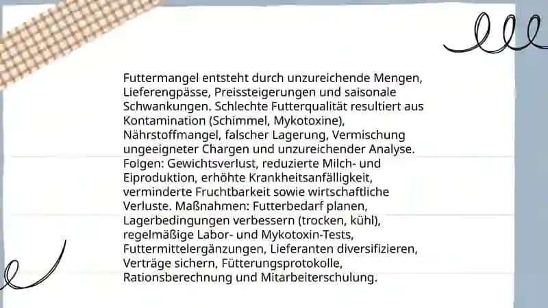 Welche problemen haben in Der farm 4