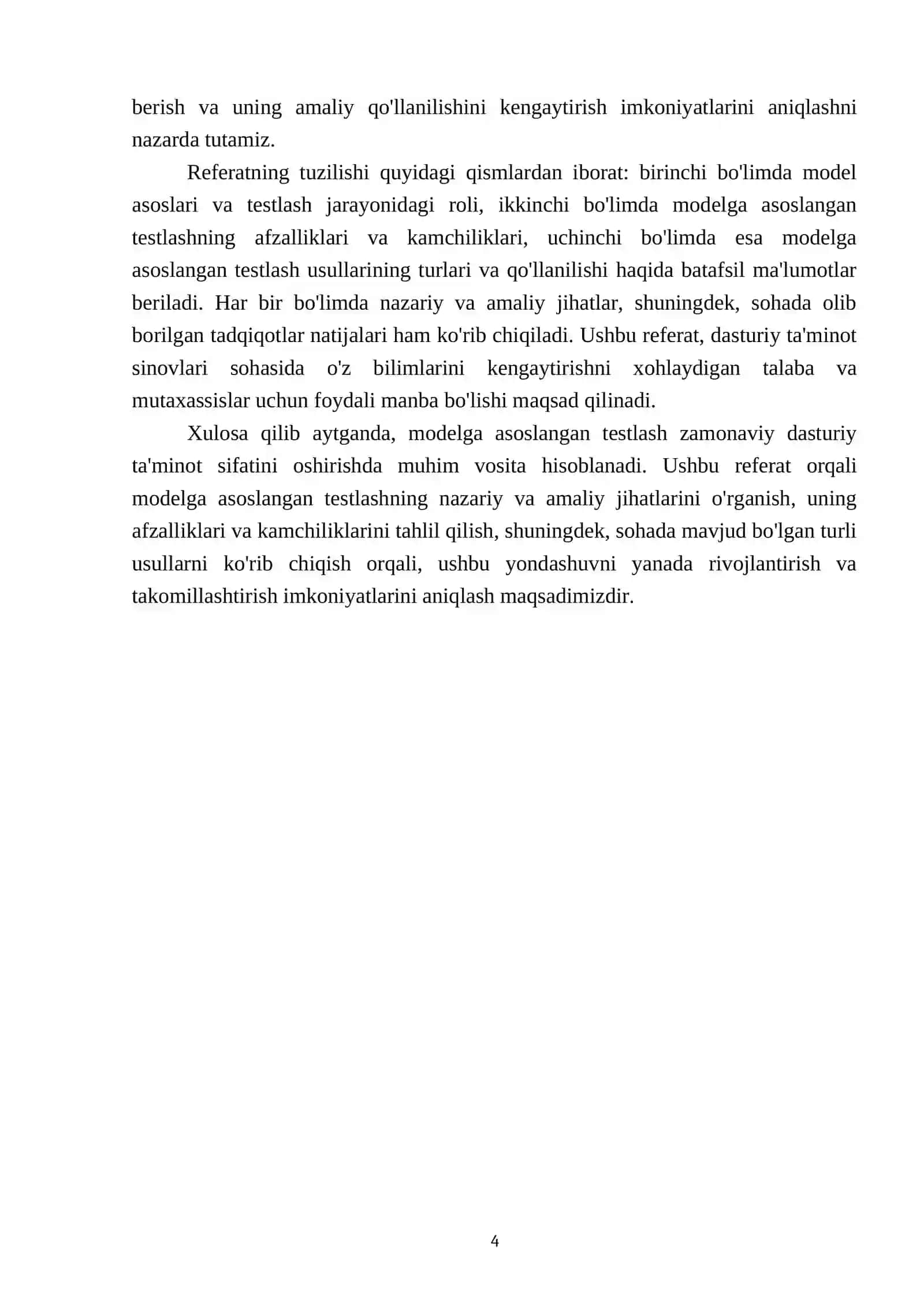 Modelga asoslangan testlash (Model-Based Testing) 4
