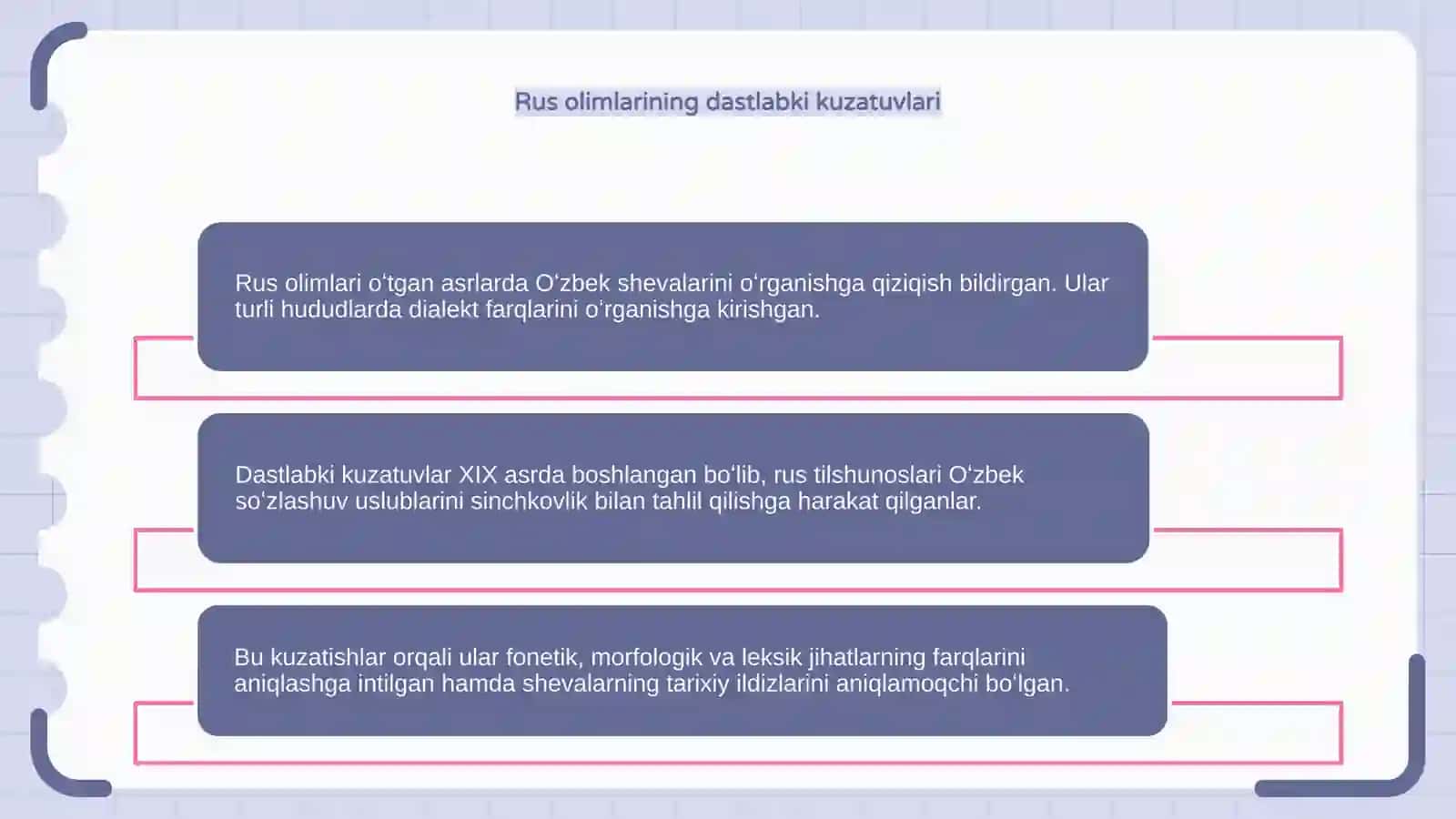 O'zbek shevalari rus olimlari tomonidan tadqiqi 4