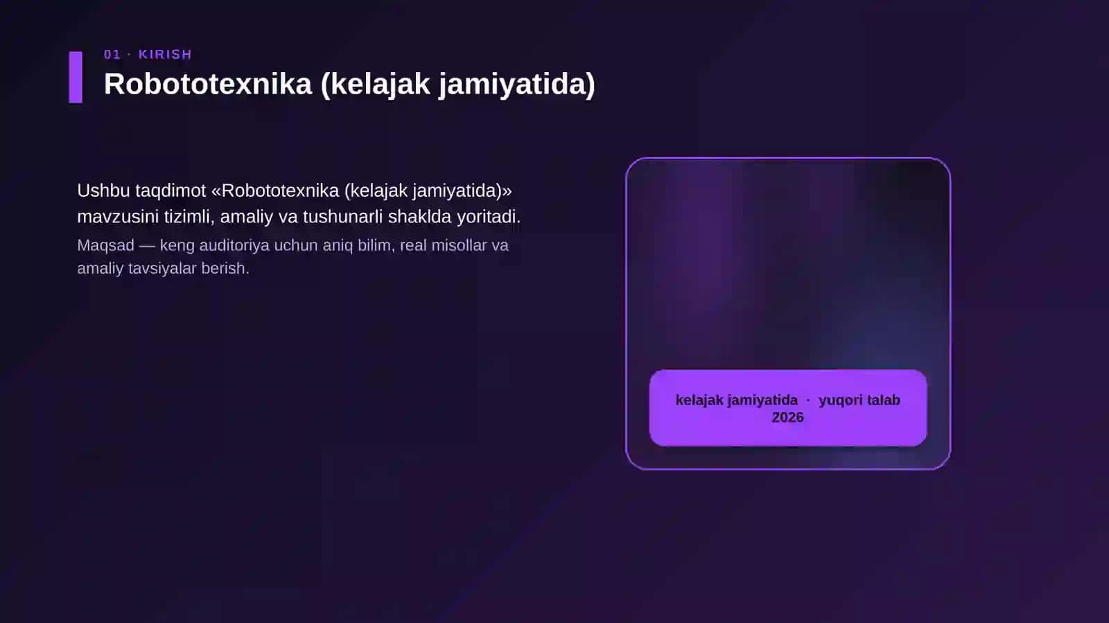 Robototexnika (kelajak jamiyatida) 4