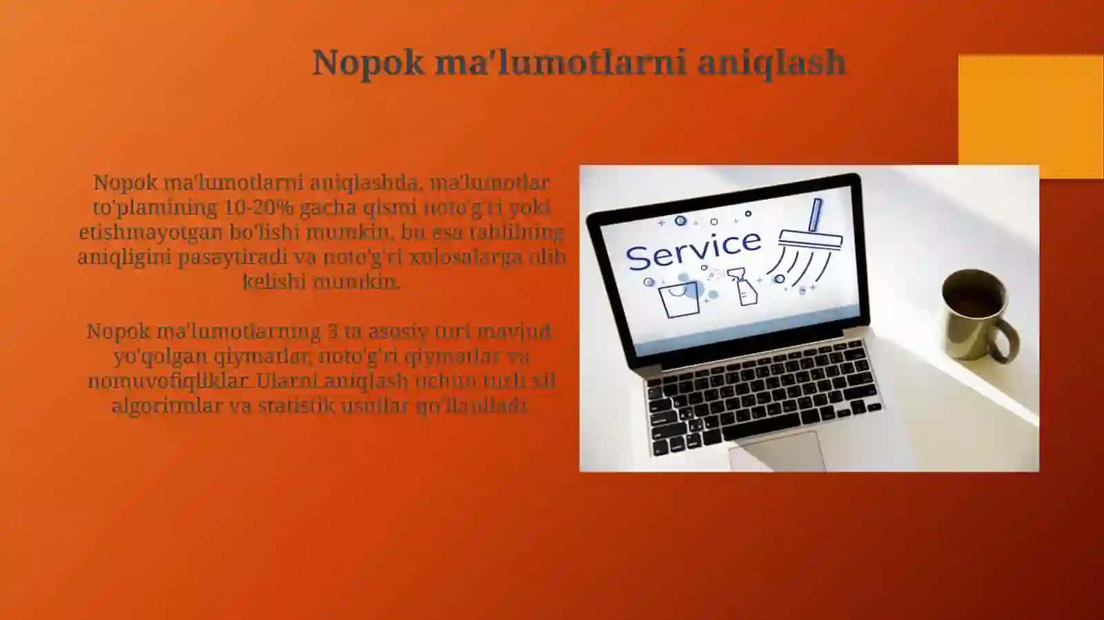 Ma'lumotlarni tozalash 4