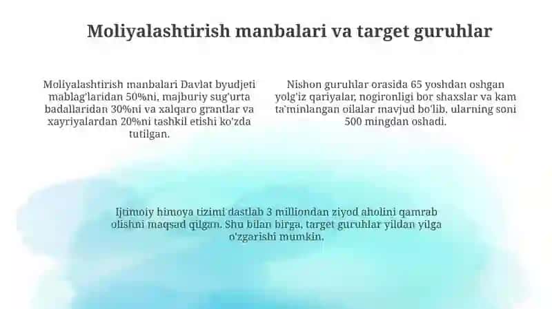 Manzilli ijtimoiy himoya tizimining yaratilishi 4