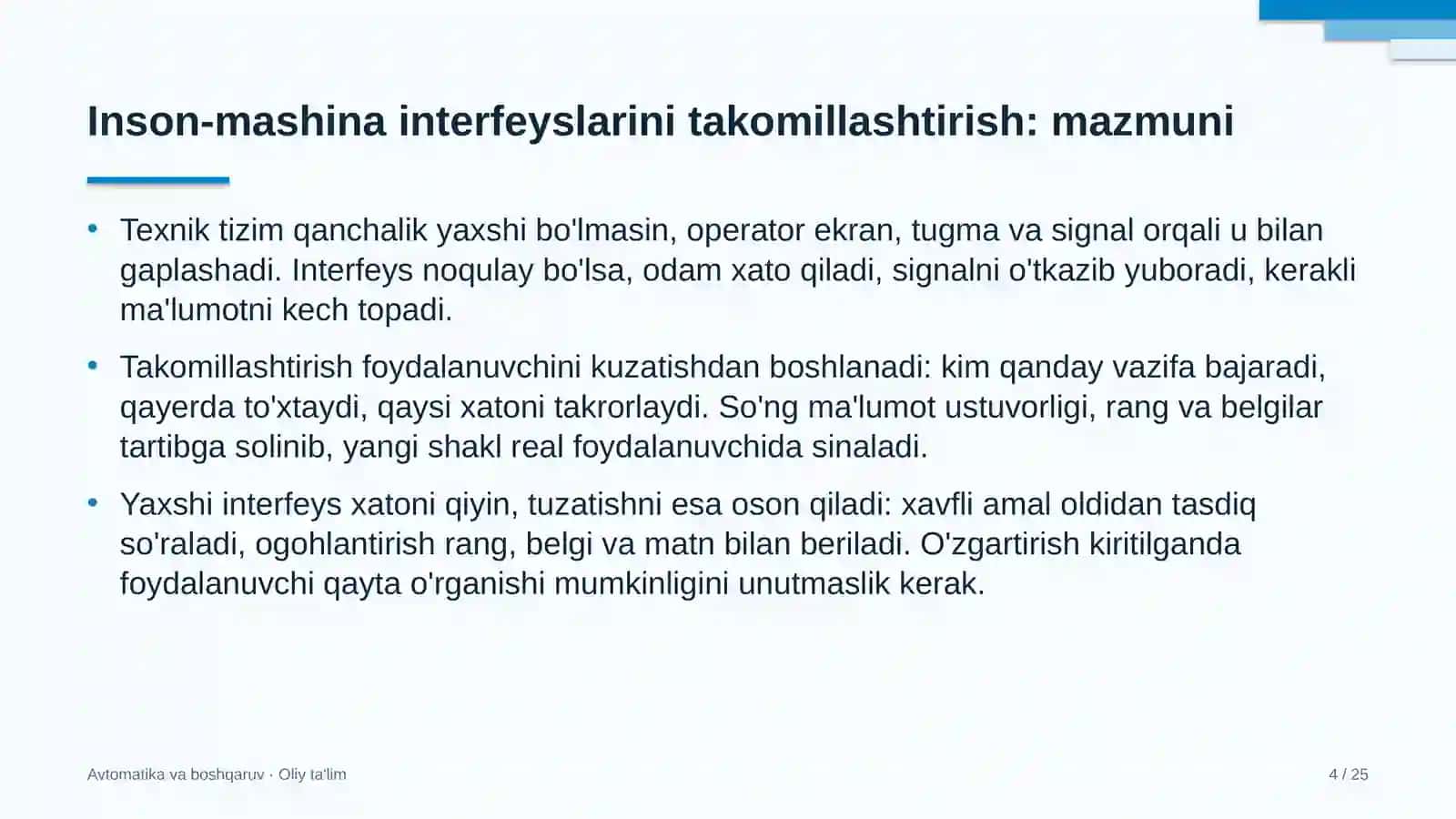 Yilqichilikda inson-mashina interfeyslarini takomillashtirish 4