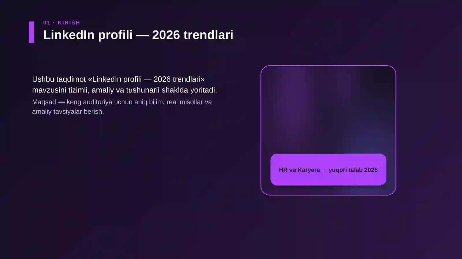 LinkedIn profili — 2026 trendlari 4