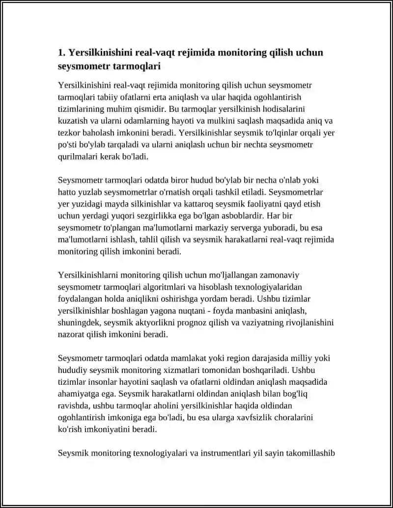 Disaster Monitoring Systems 4