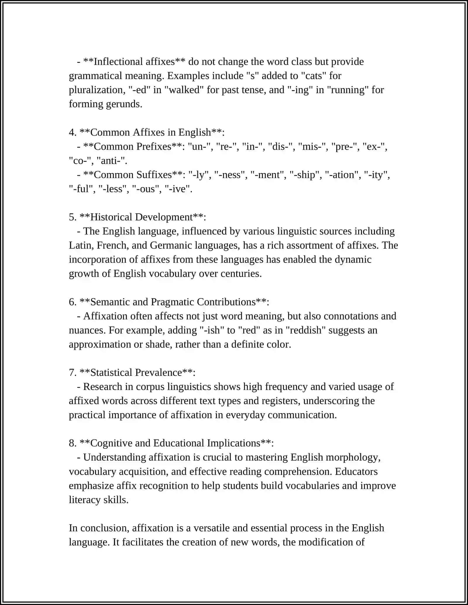 SPECIFIC FEATURES OF WORD FORMATION 4