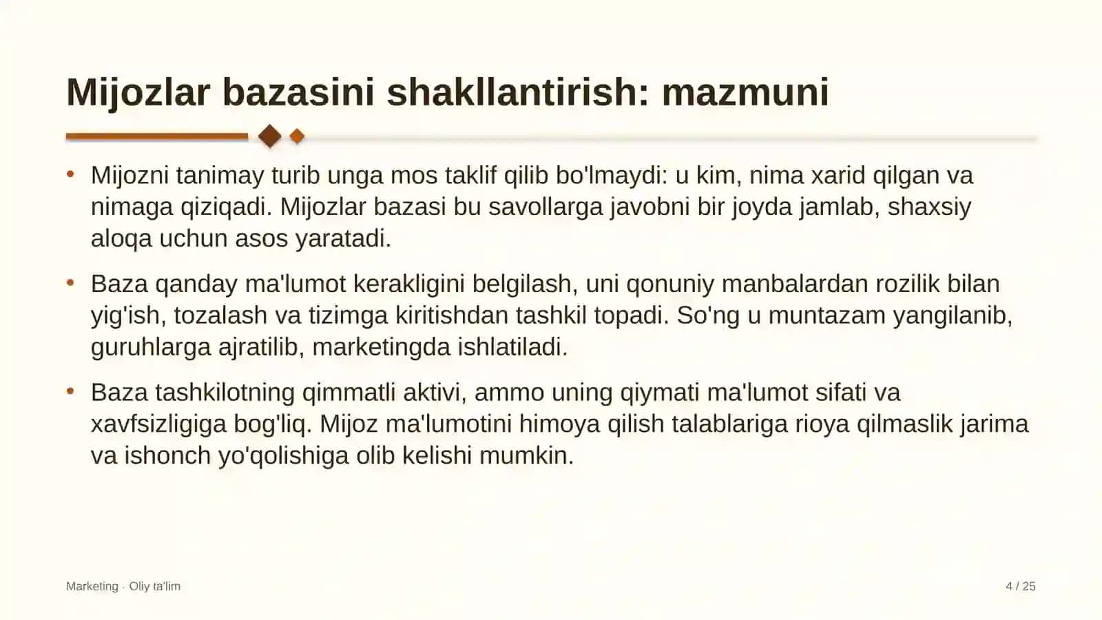 Kasb-hunar maktablarida mijozlar bazasini shakllantirish 4