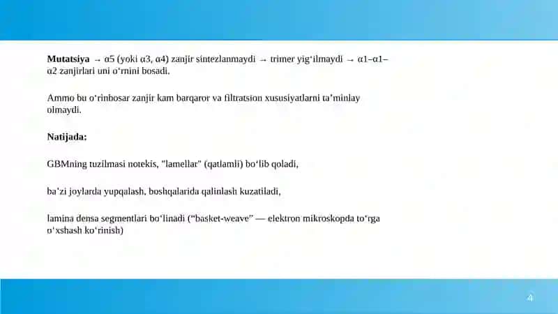 Alport sindromi 4