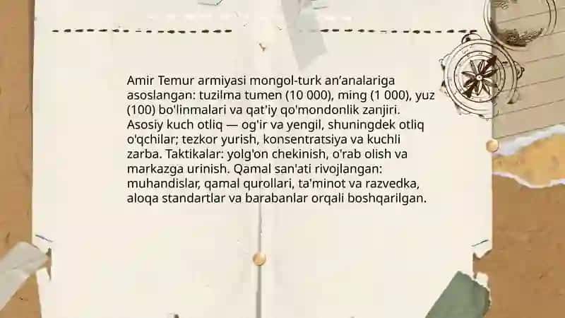 Amir Temur davri davlatchiligi 4