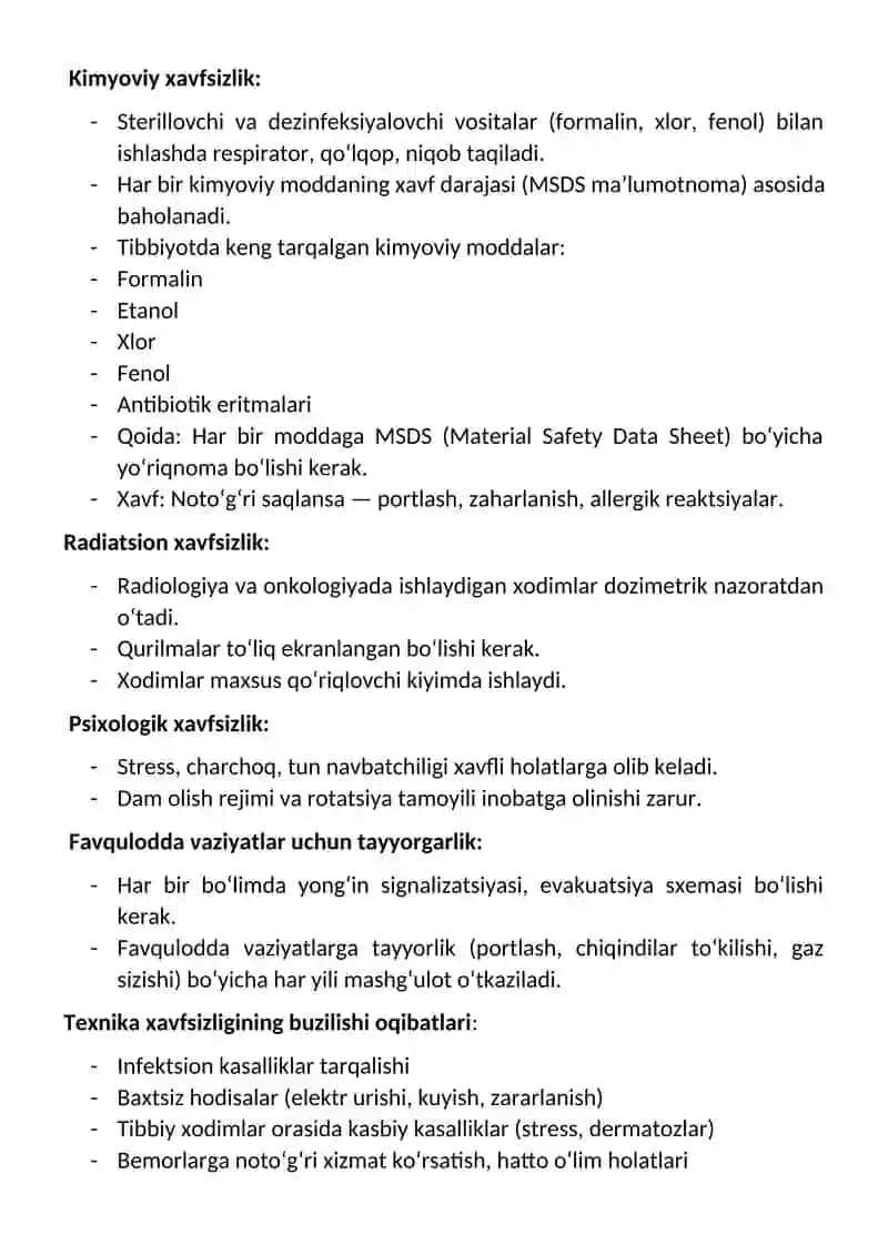 Ish joyida texnika xavfsizligi 4