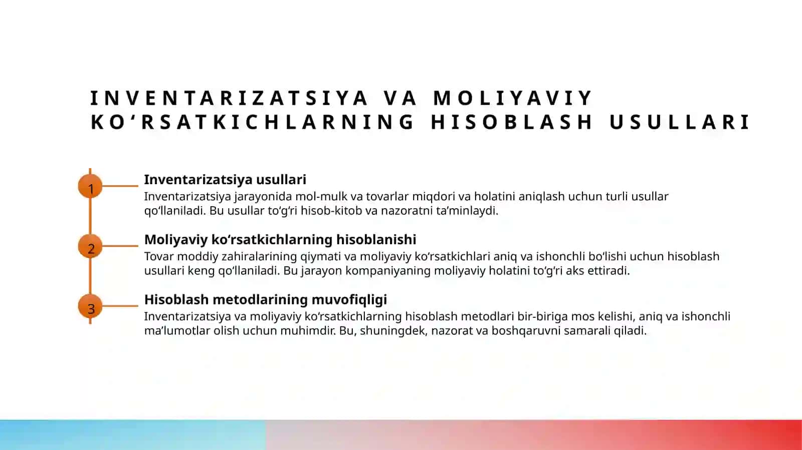 Tovar moddiy zahiralar hisobi 4