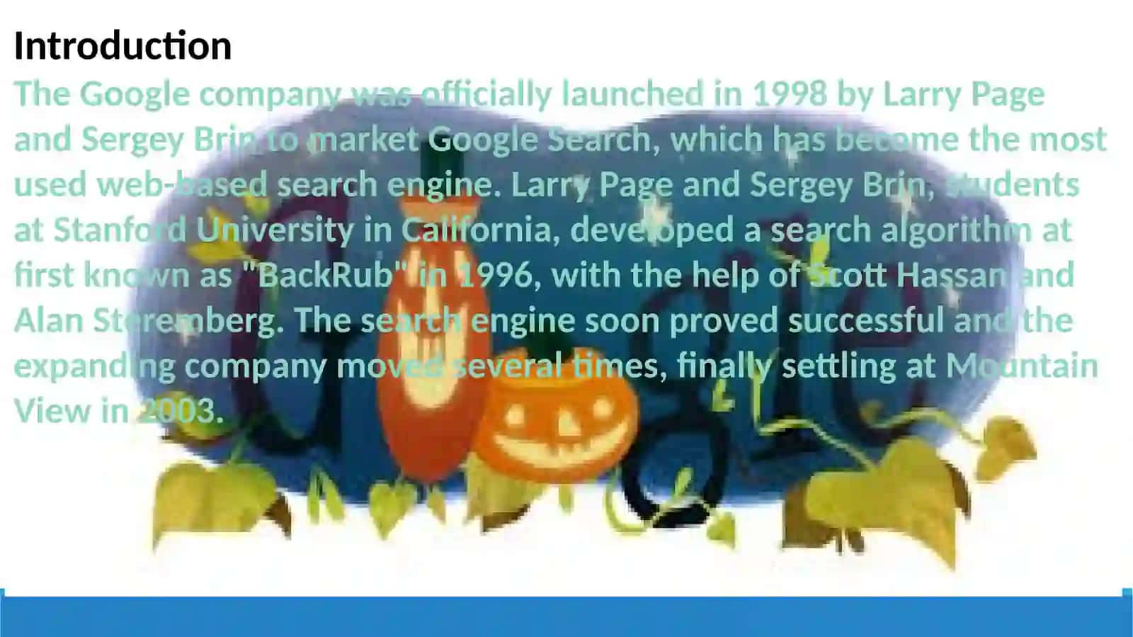 About Google 4