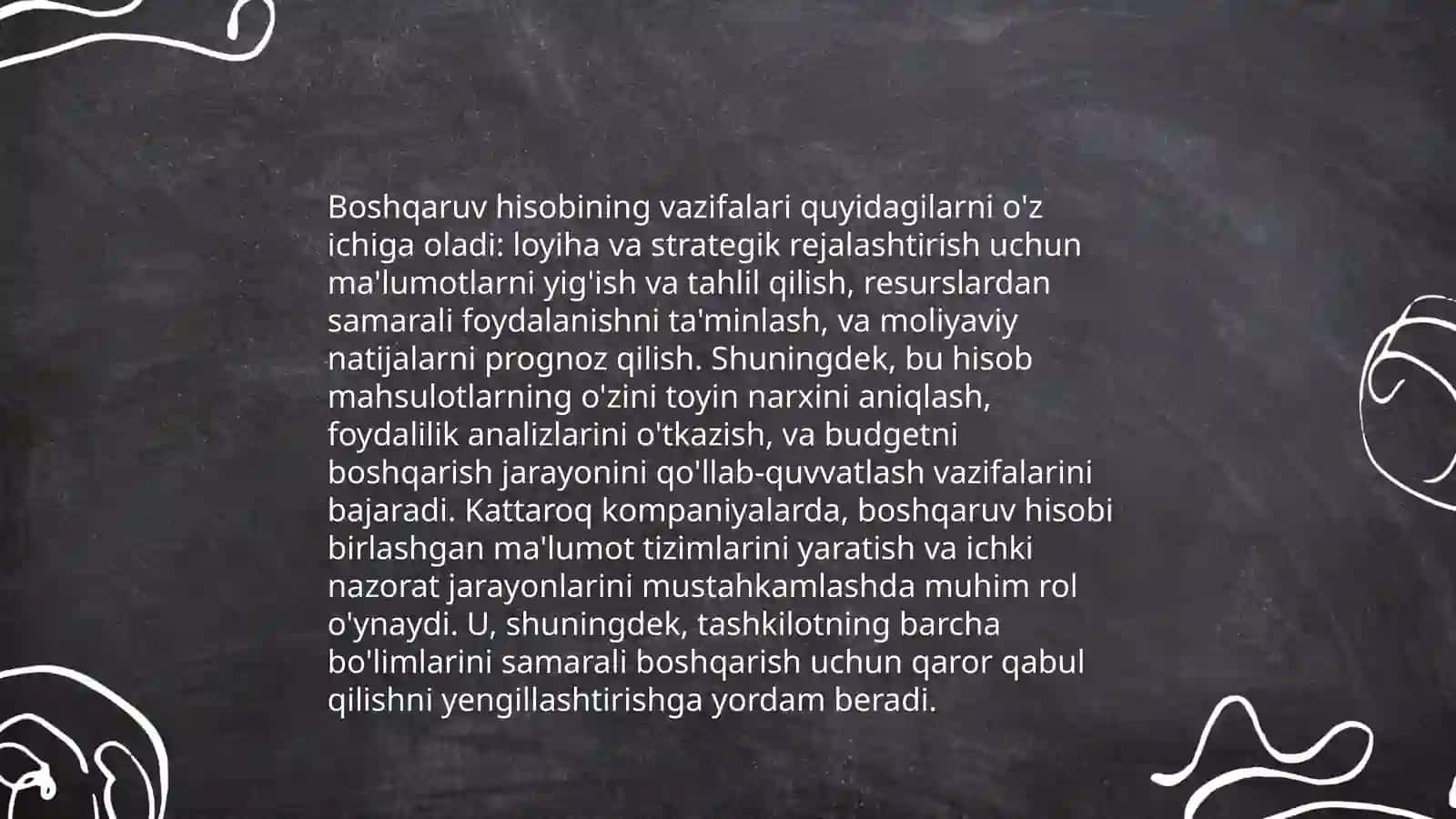 Boshqaruv hisobi 4