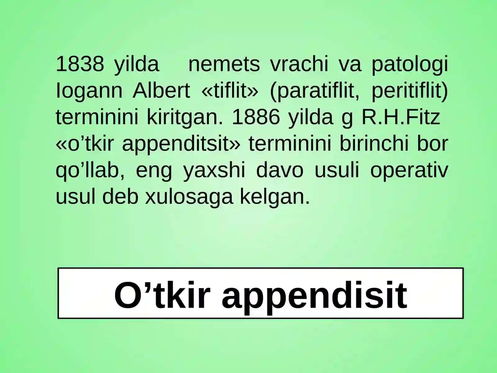 O’tkir appenditsit 4