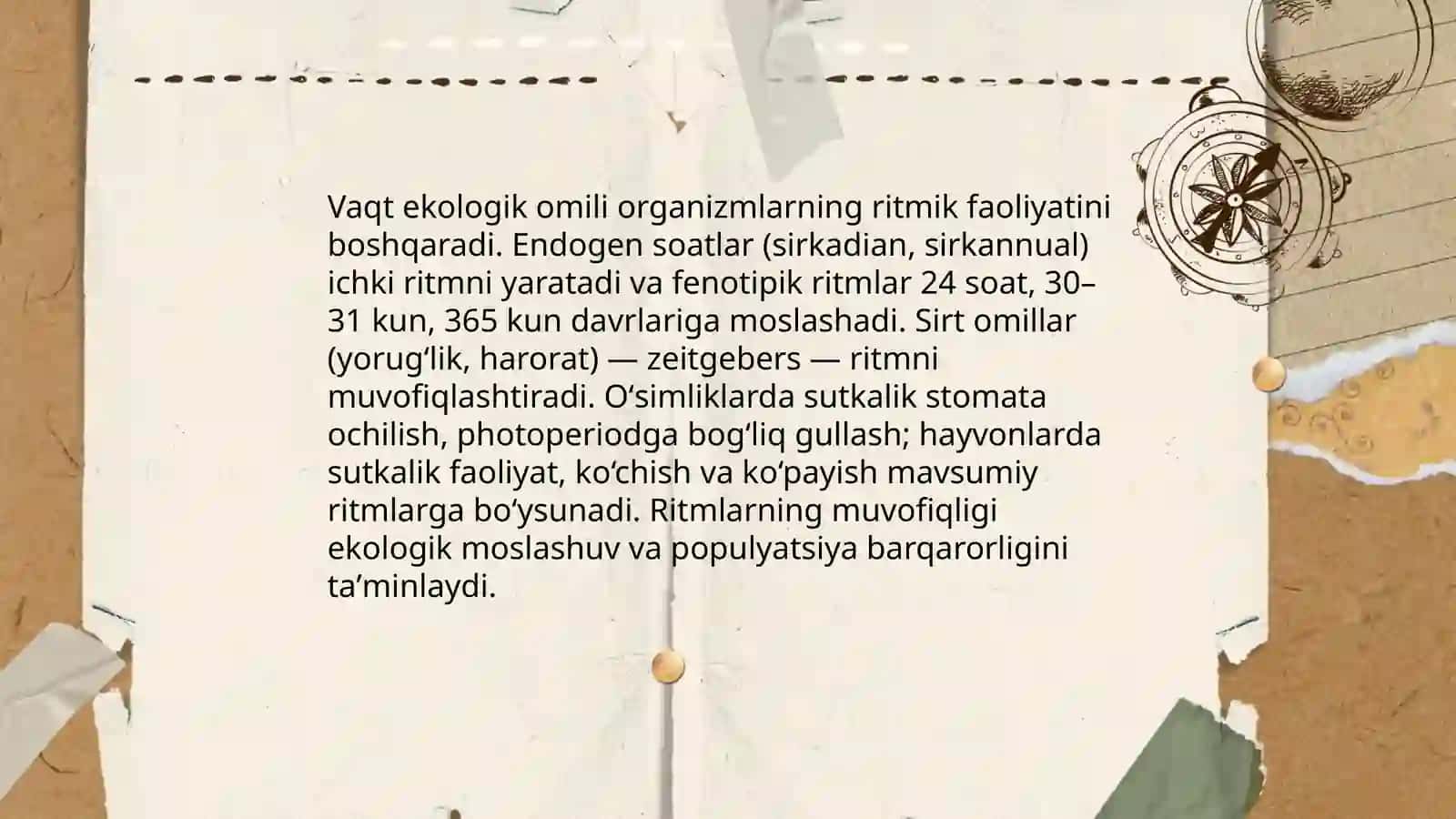 Biomaromlar va tirik organizmlarning hayotiy shakllari 4