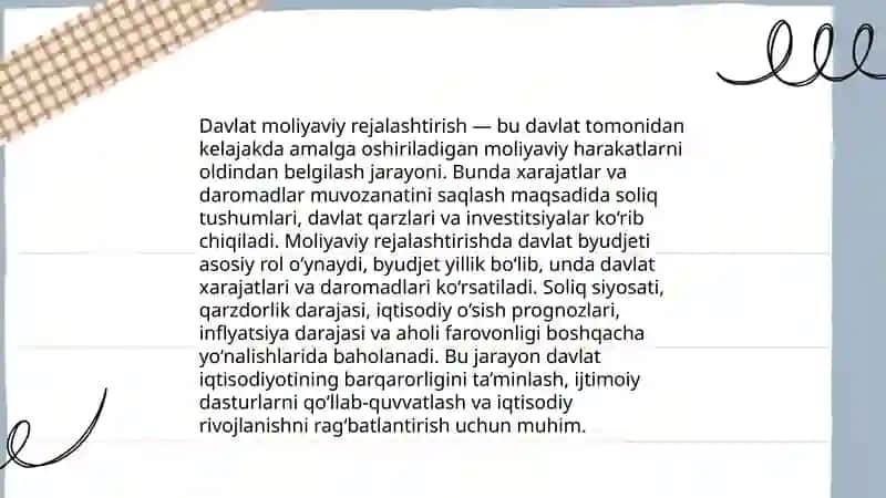 Davlat budjeti xarajatlari hisobi 4