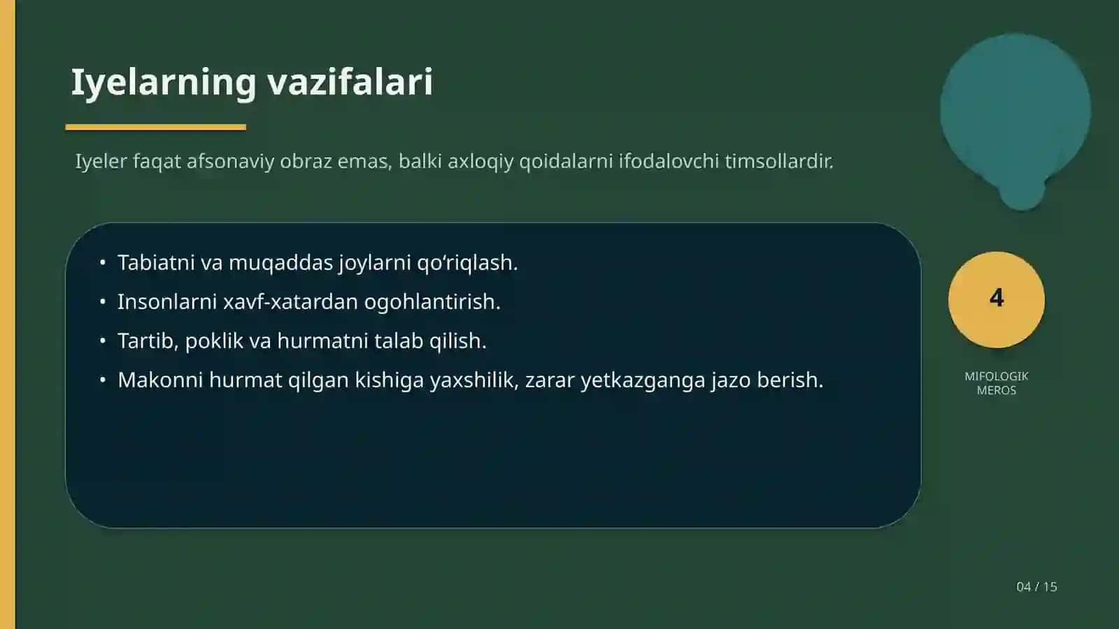 IYESENLAR DUNYOSI 4