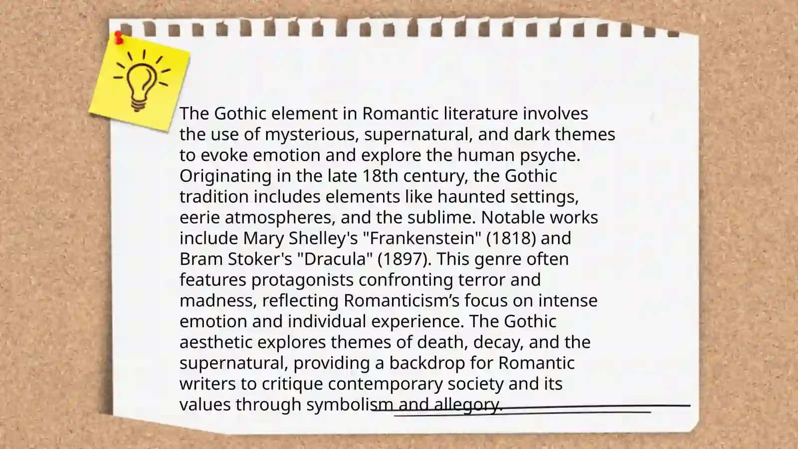 Romantic literature 4