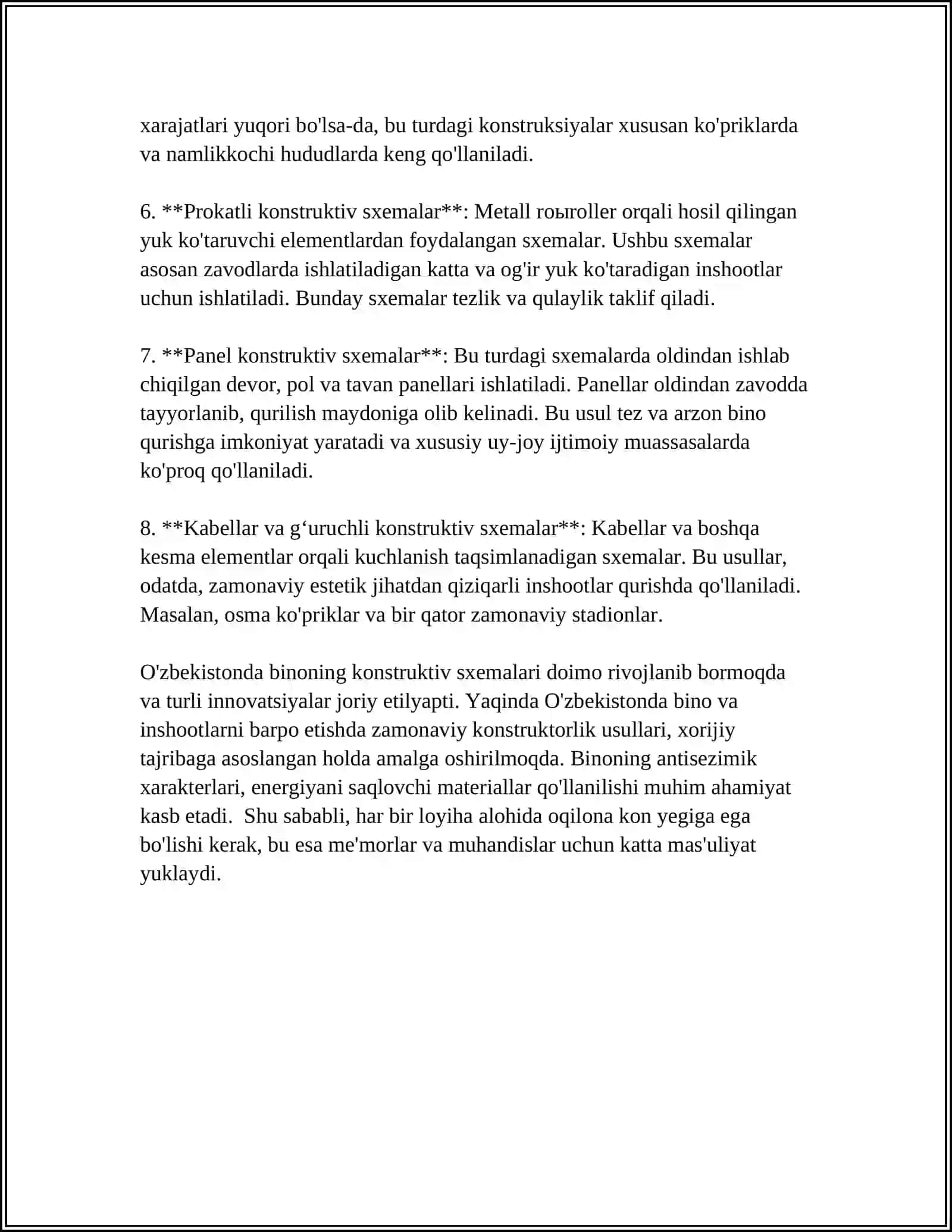 BINONING KONSTRUKTIV SXEMALARI 4