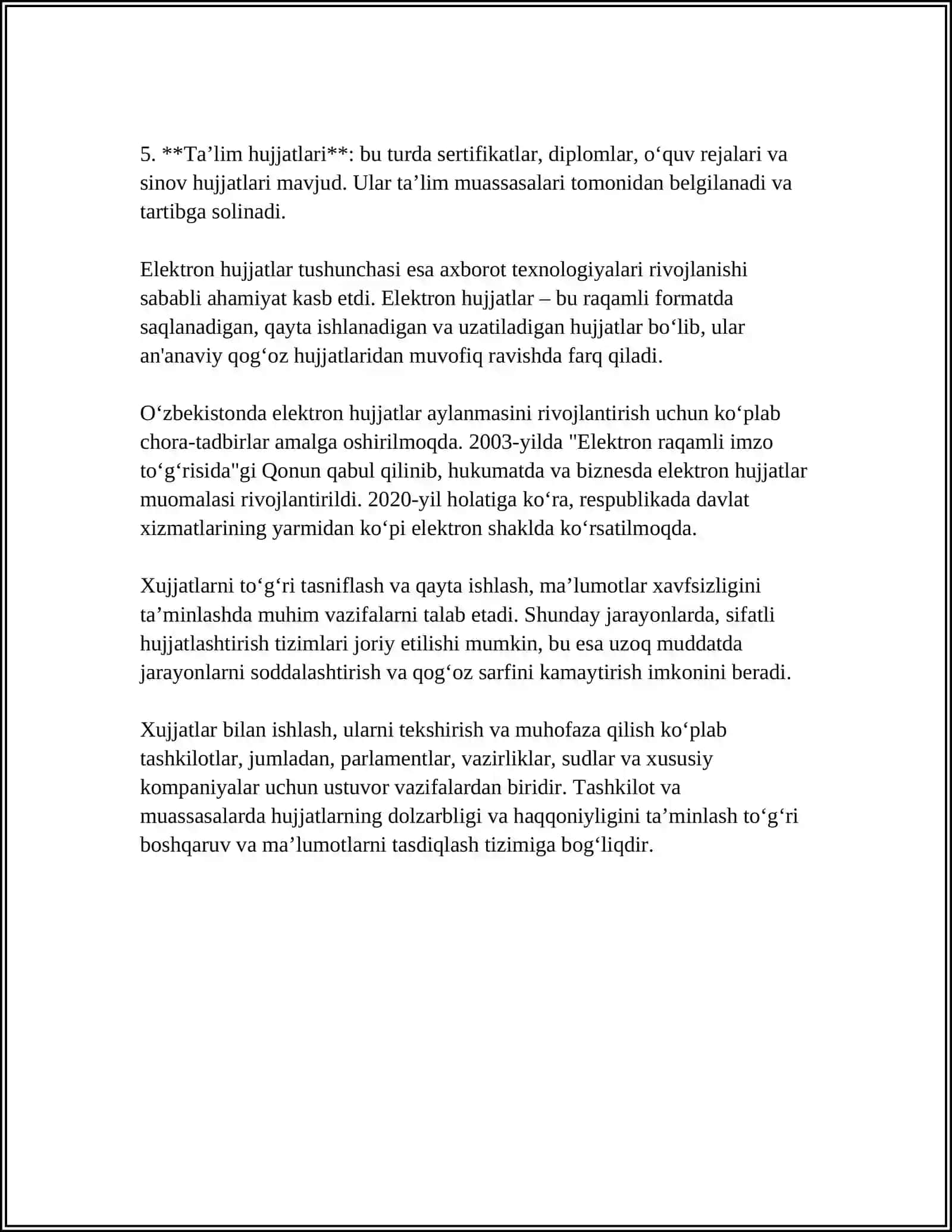XUJJATLASHTIRISH VA XUJJATLARNI TURLARI 4