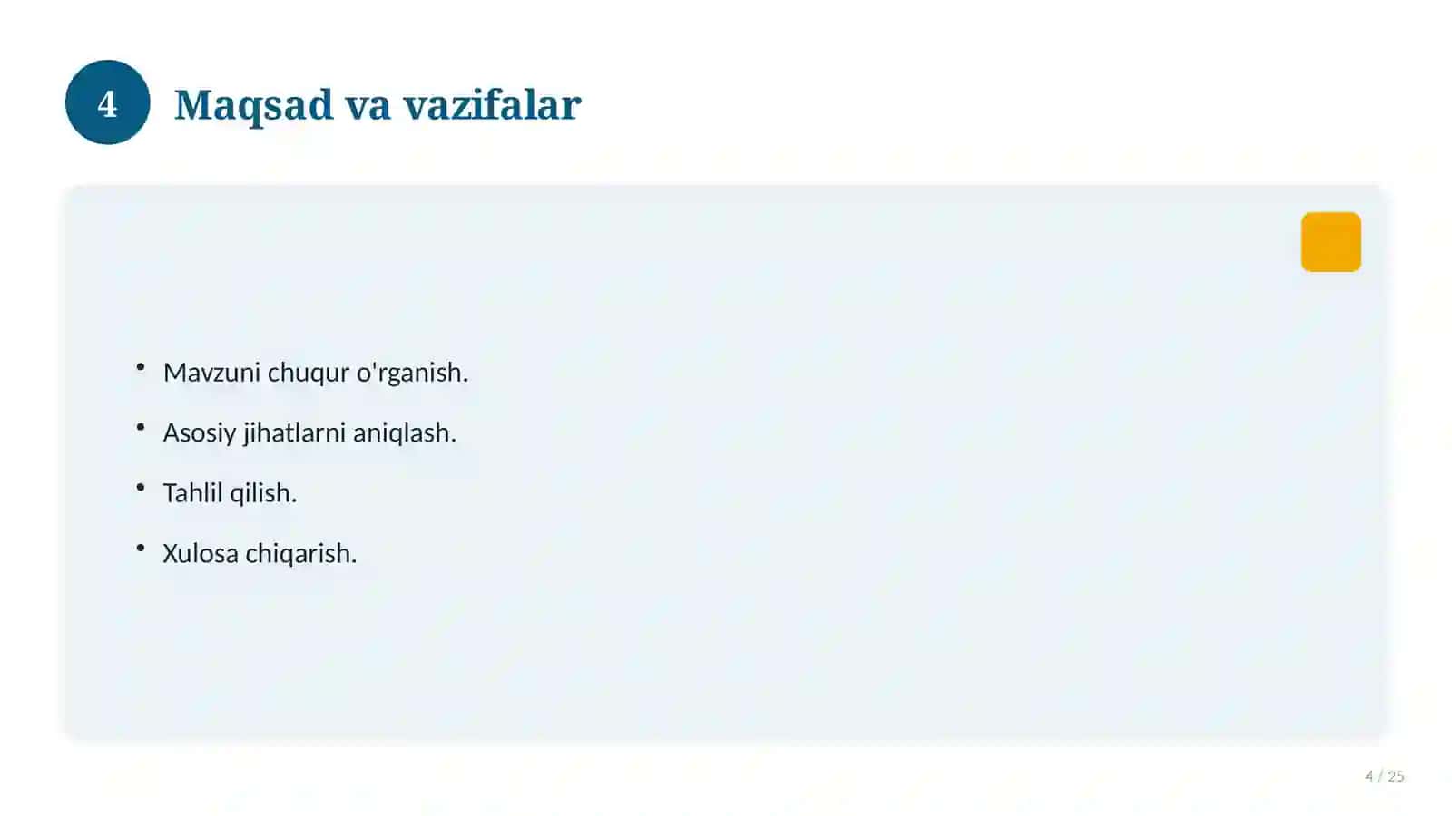 Elektroliz jadvali 4