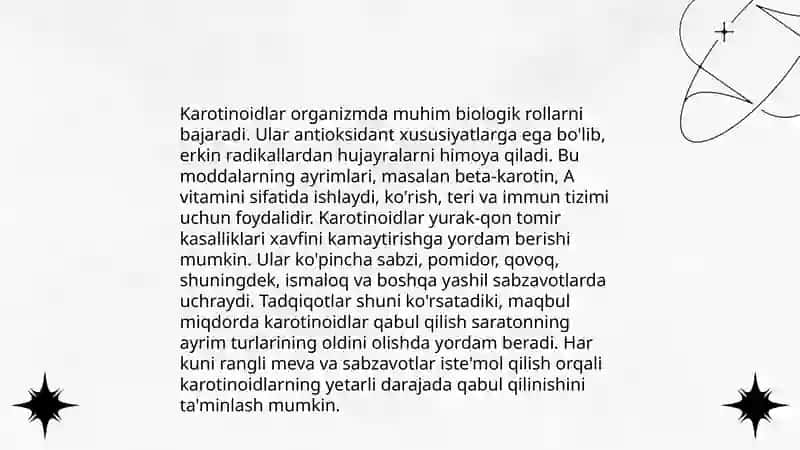 Karatinoidlar 4