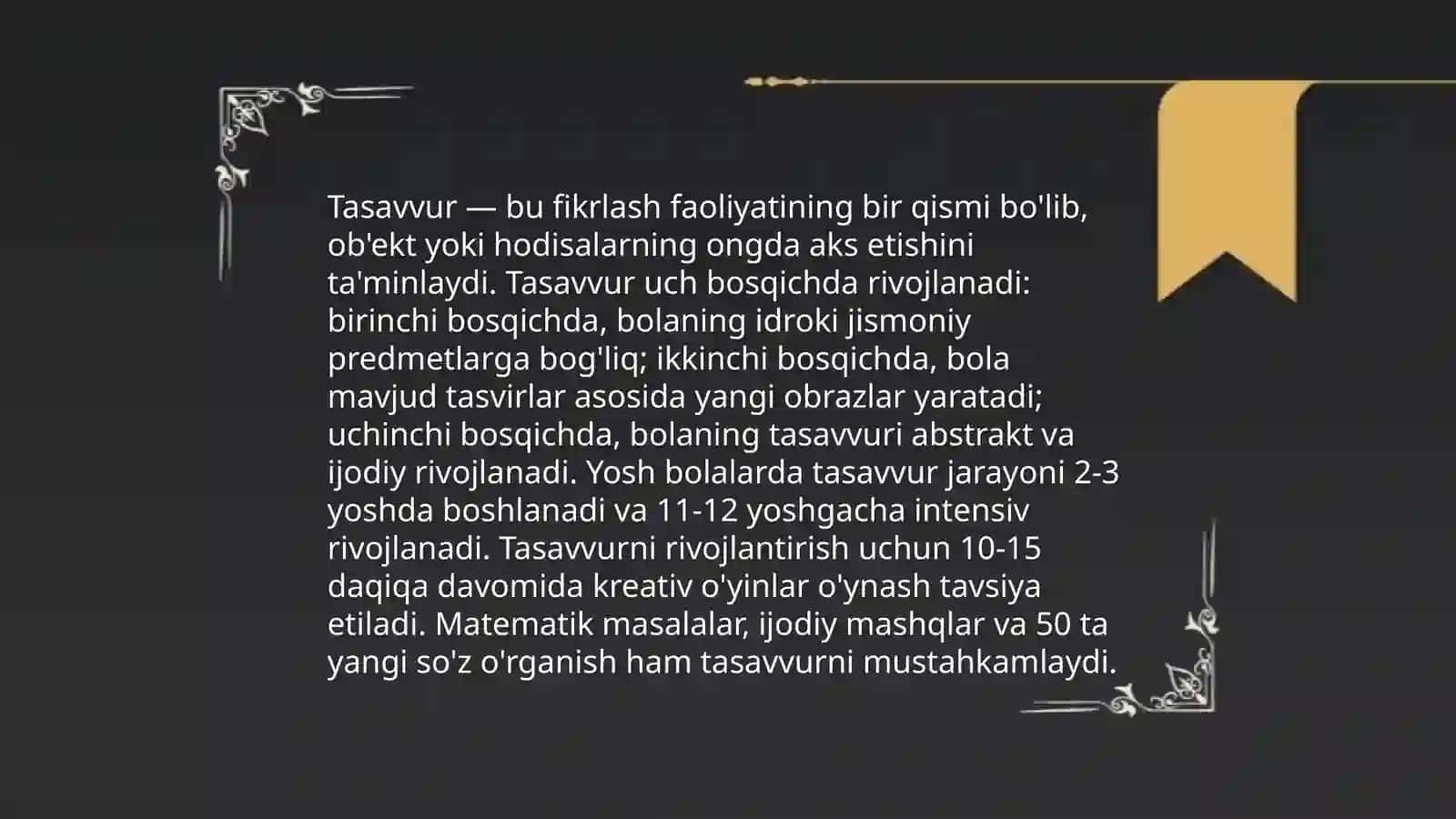 Xayol va tasavvur 4