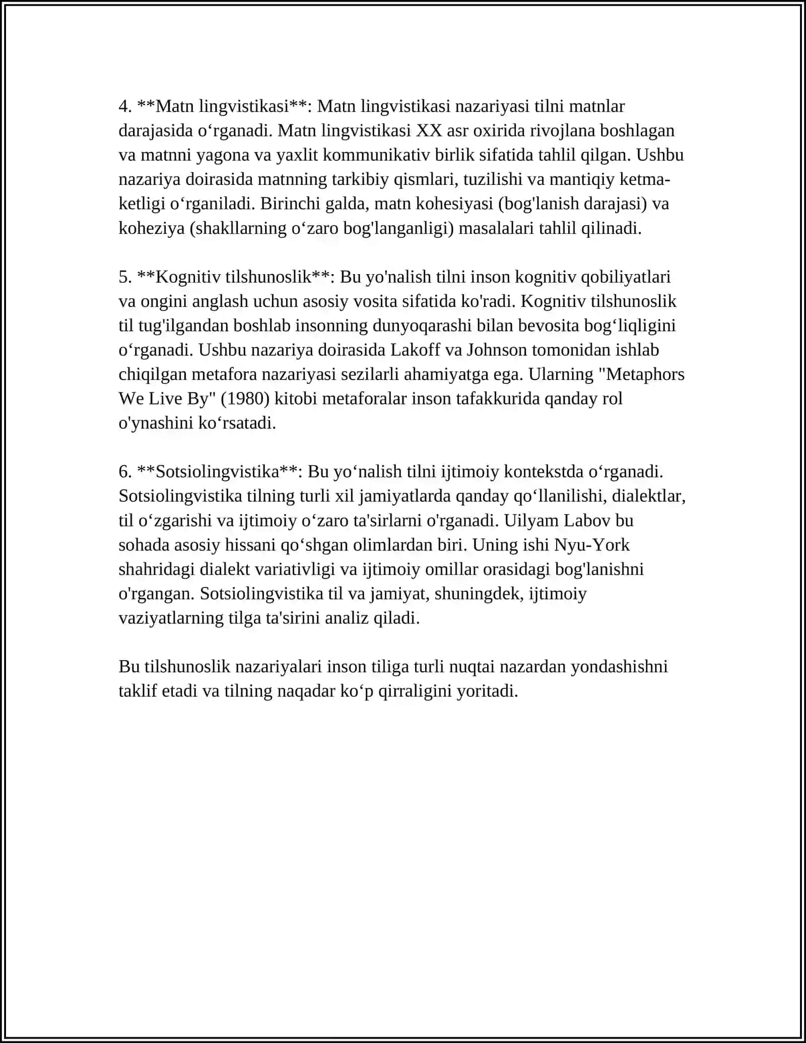 TILSHUNOSLIK VA SEMIOTIKA 4