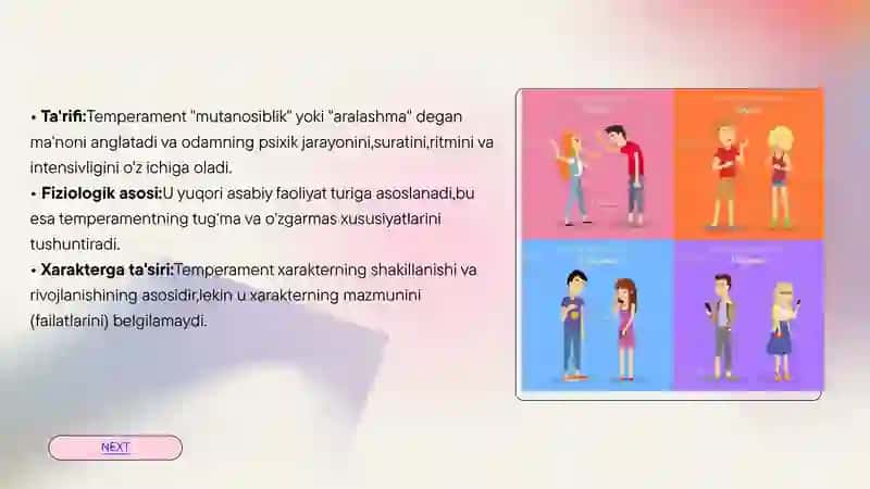 Temperament va uning nazariyadi 4