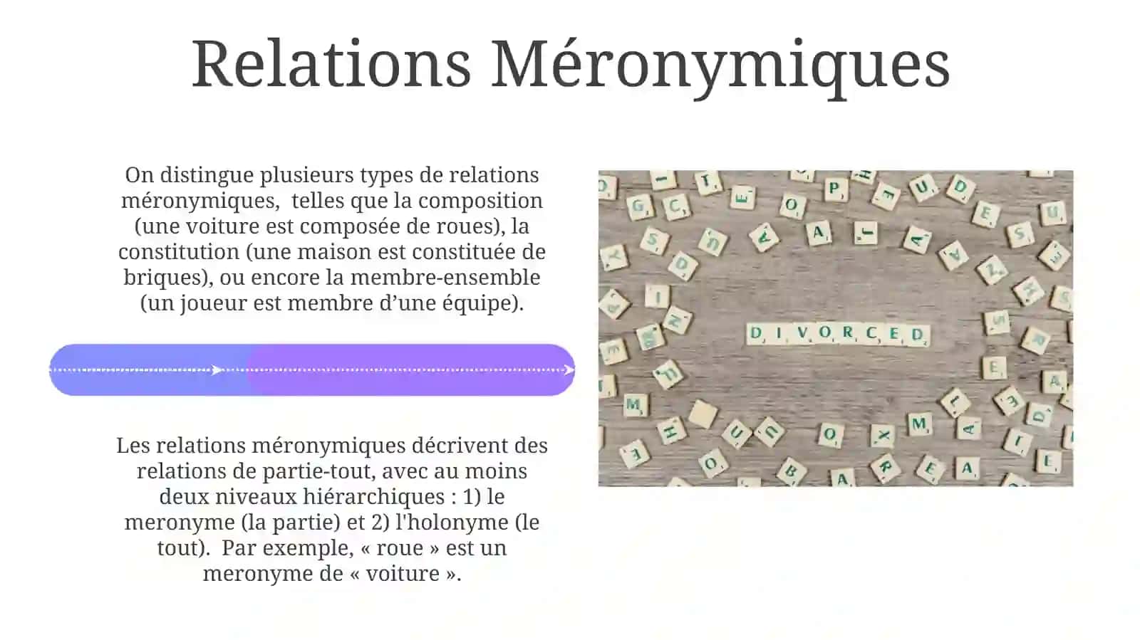 Relations Lexicales 4