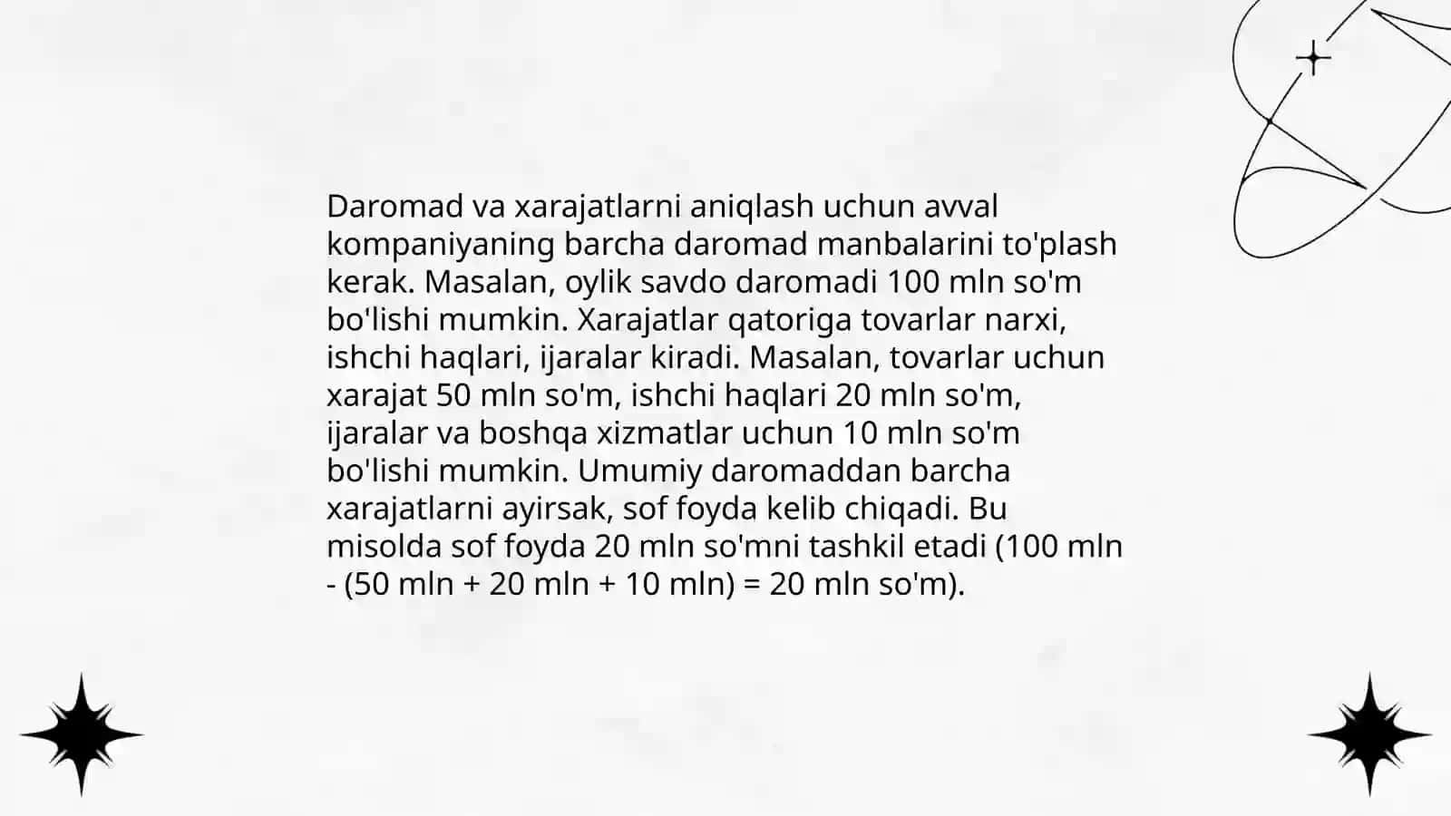 Moliyaviy maqsadlarni belgilash 4