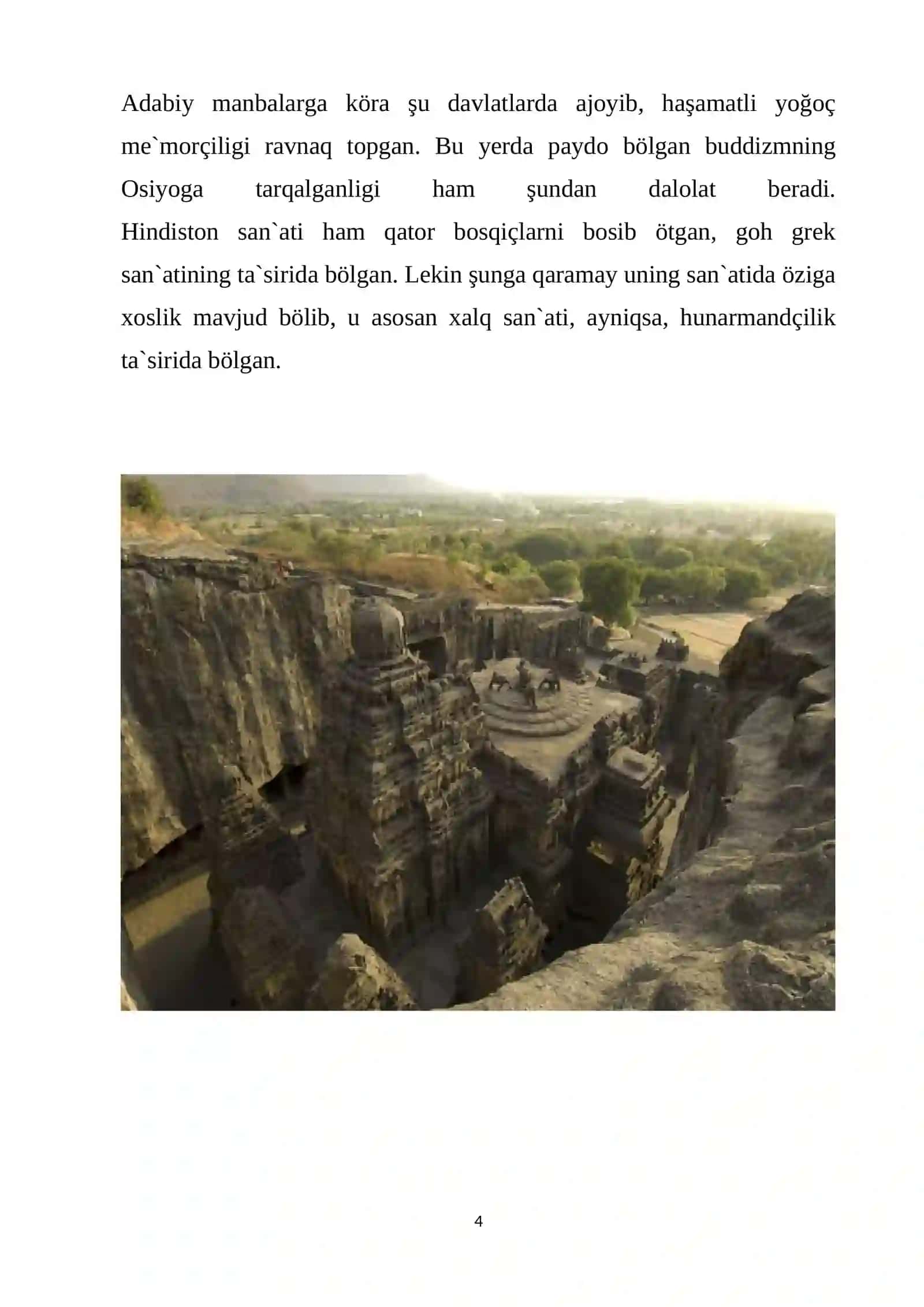 QADIMGI HINDISTON SAN’ATI 4