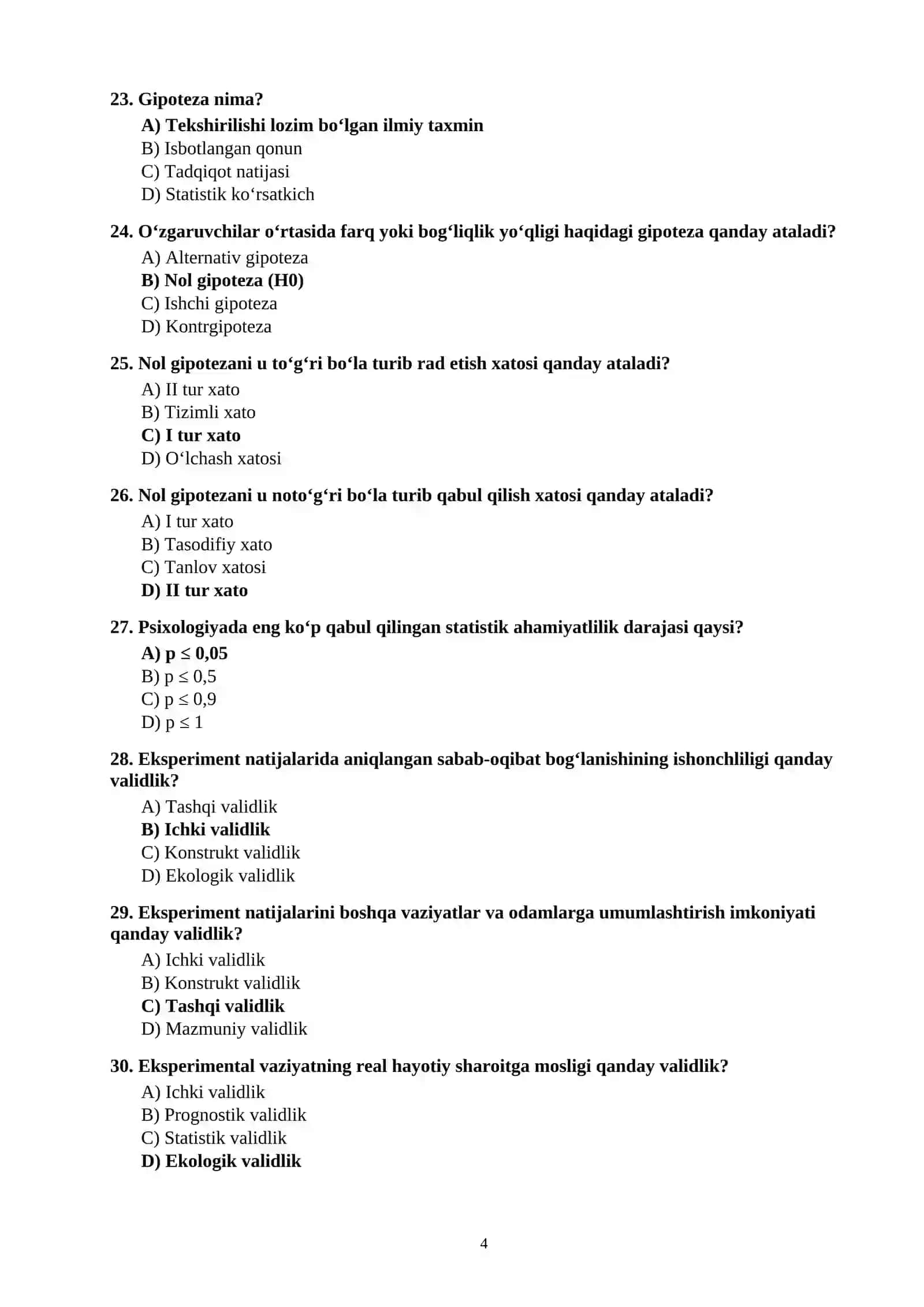 EKSPERIMENTAL PSIXOLOGIYA 4