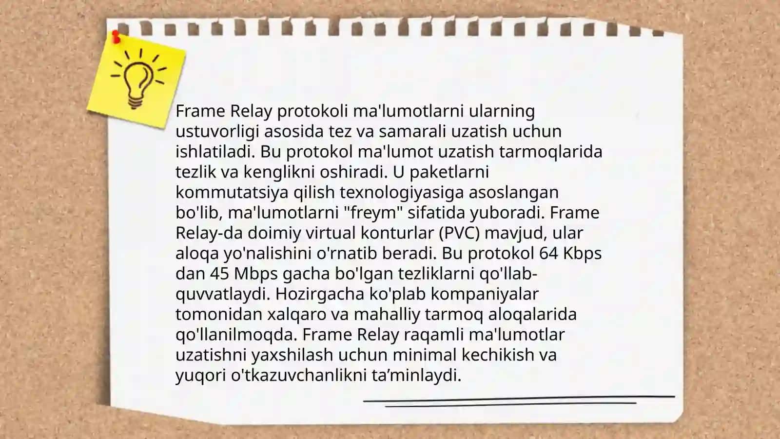 Frame Relay tarmoqlari 4