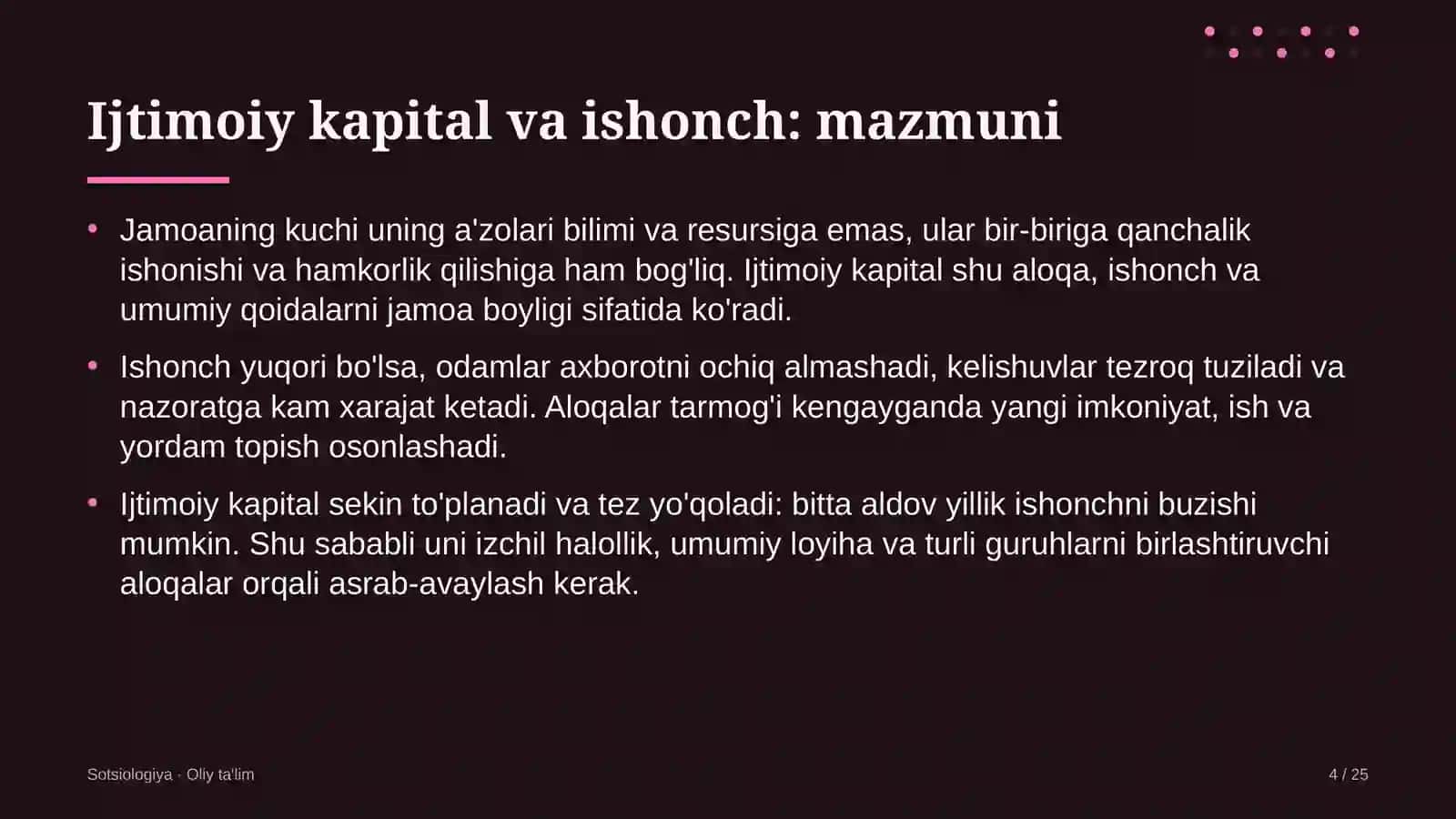 Inklyuziv ta'limda ijtimoiy kapital va ishonch 4