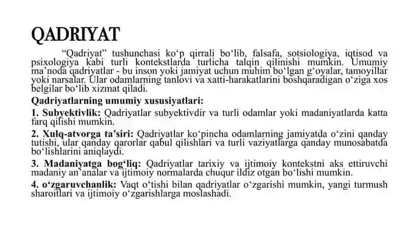 Qadriyatlarfalsafasi(aksiologyia) 4