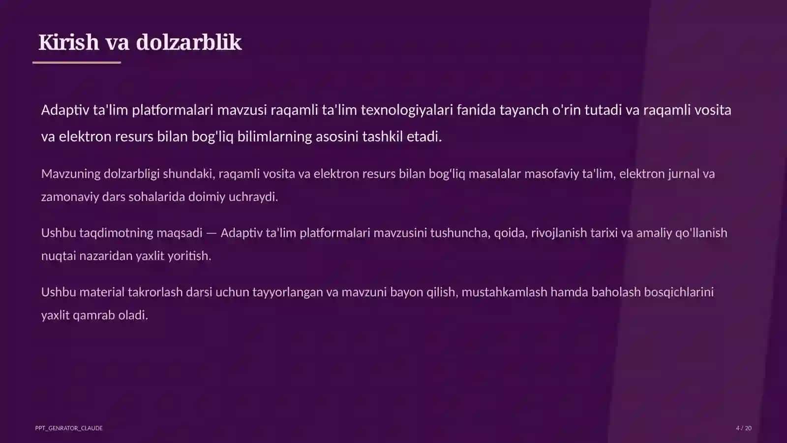 Adaptiv ta'lim platformalari 4