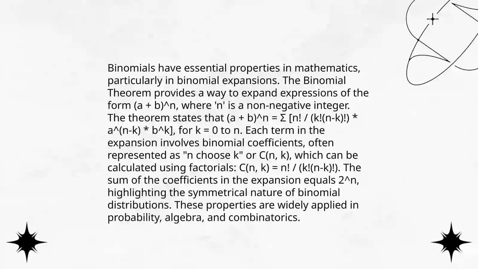 Binominals 4