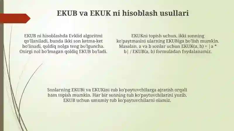 EKUB va EKUK 4