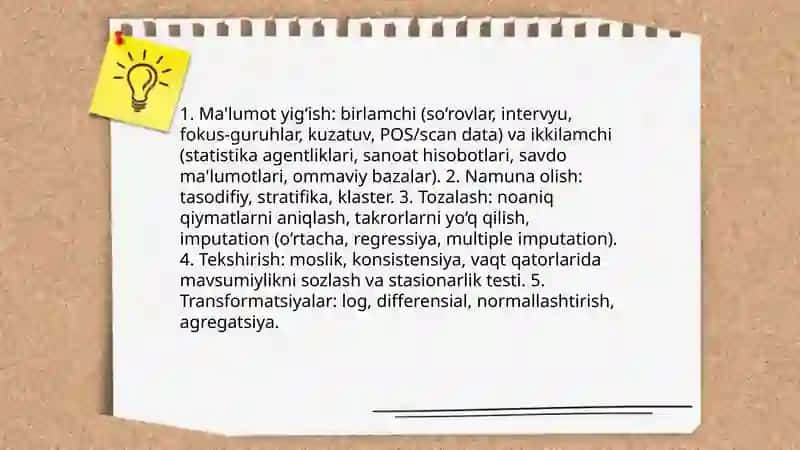 Ekonometriya va Bozor Hajmini Aniqlash 4