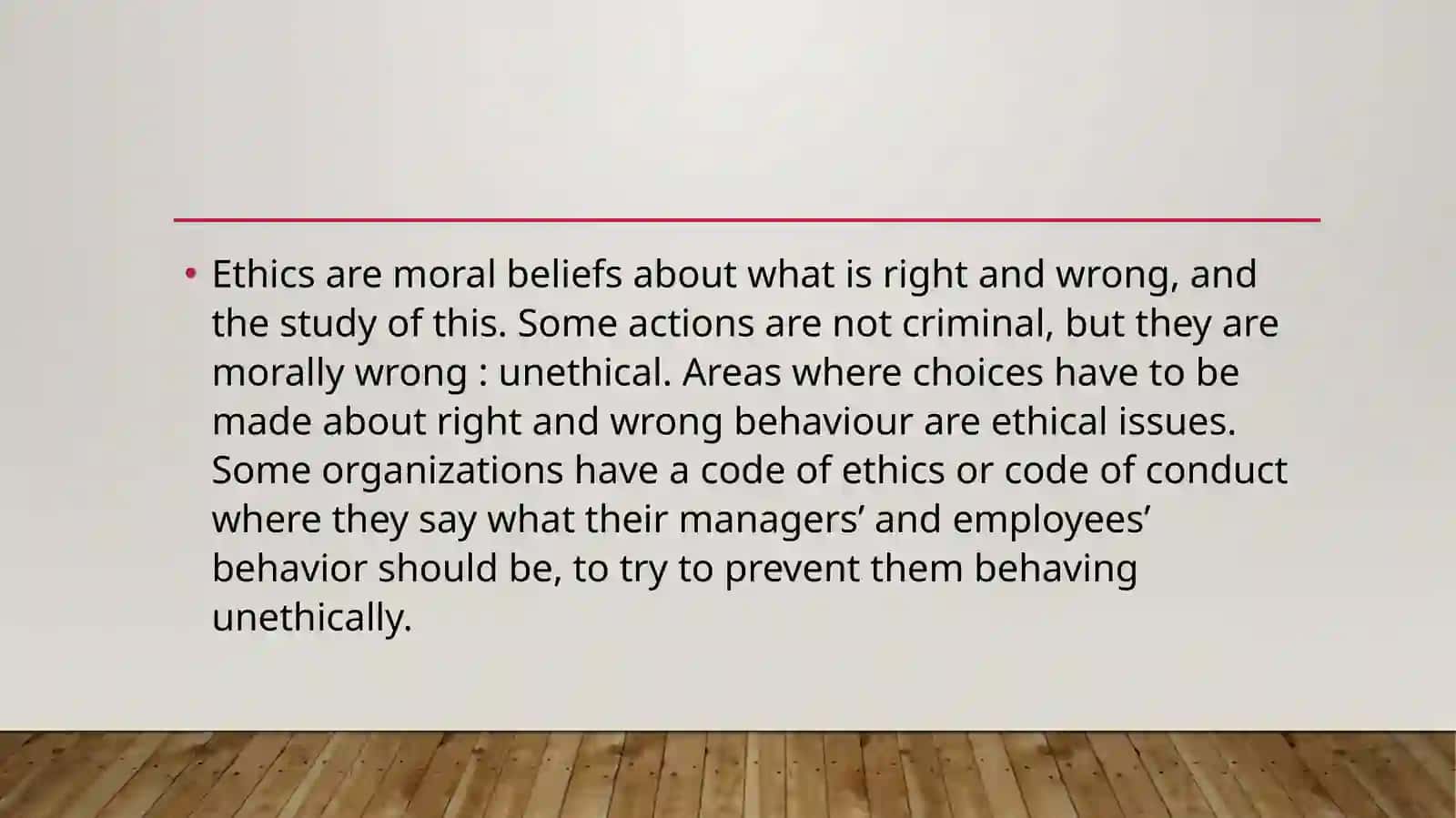 ETHICS 4