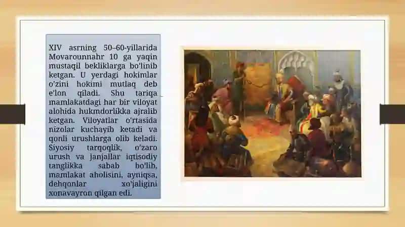AMIR TEMUR VA TEMURIYLAR BO’YICHA MANBALAR 4