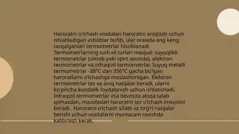 Oʻlchash usullari va turlari 4