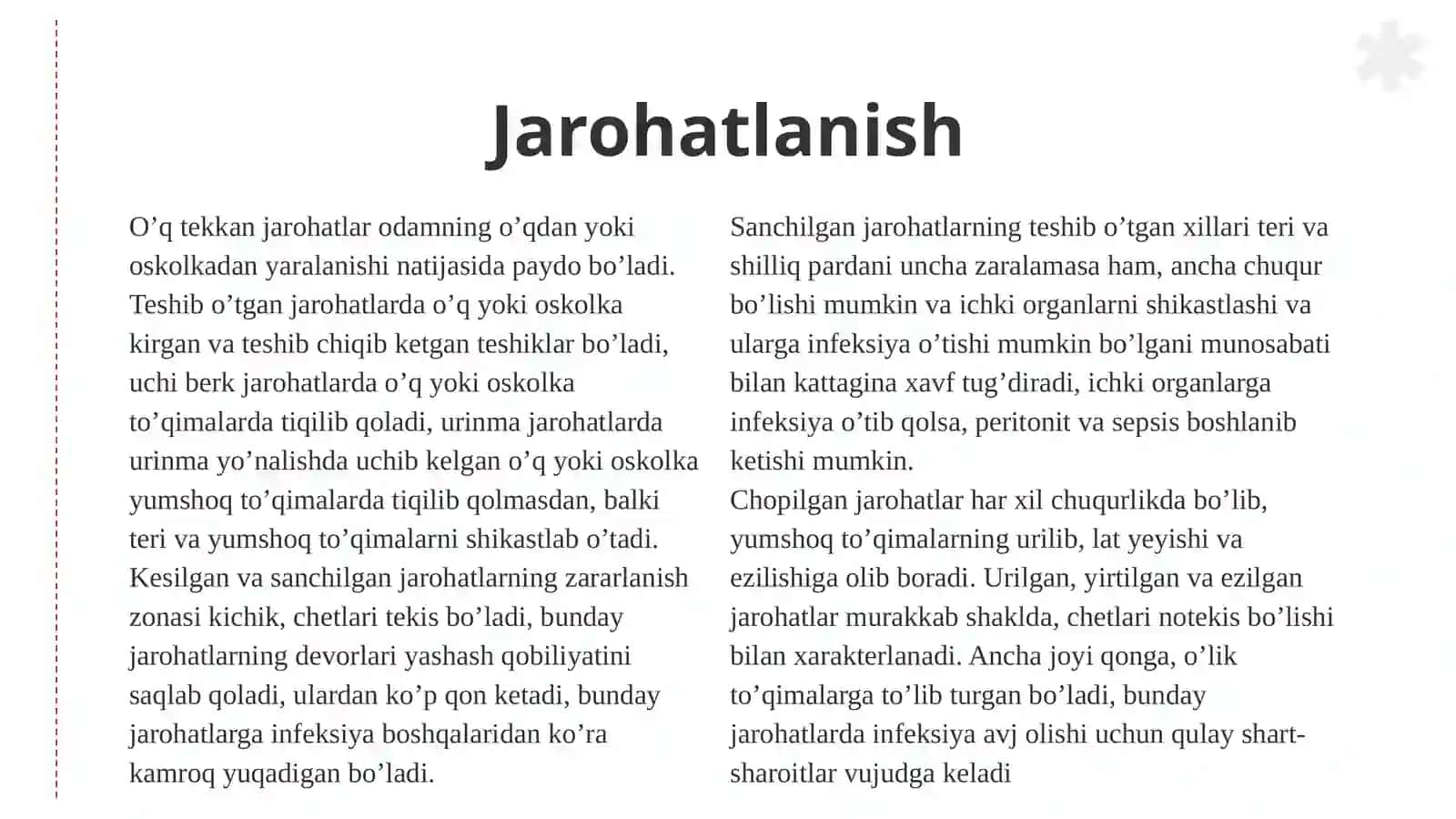 Birinchi yordam ko'rsatish 4