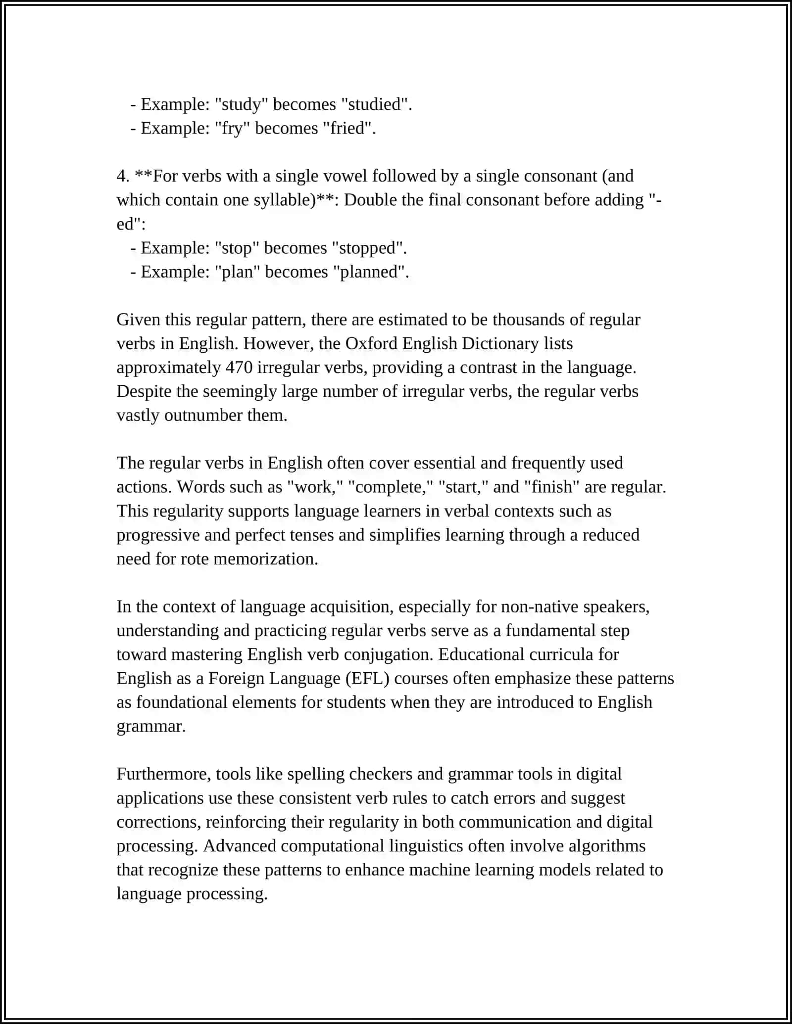 VERB FORMS 4