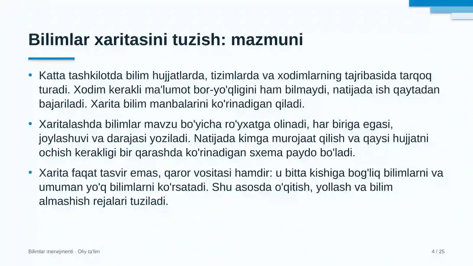 telegram kanallarida bilimlar xaritasini tuzish 9831 4