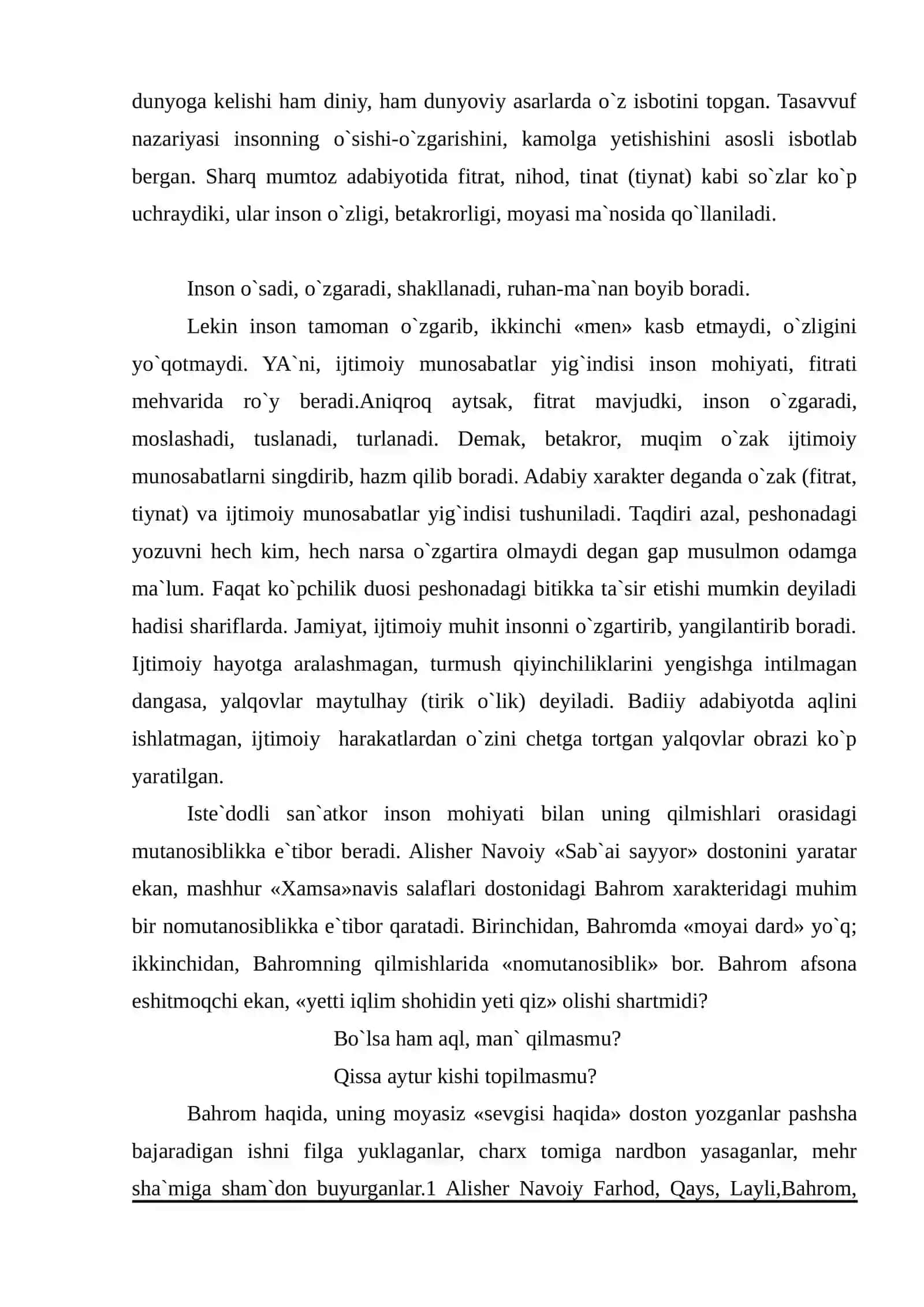 Adabiy xarakter haqida 4