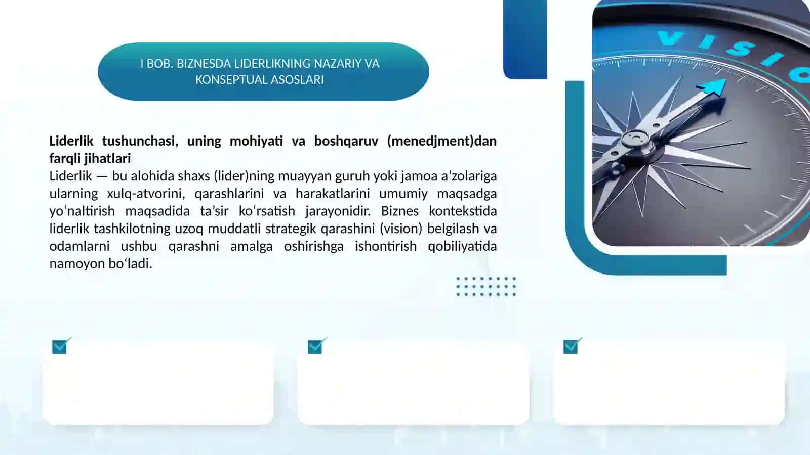 Biznesda liderlik 4